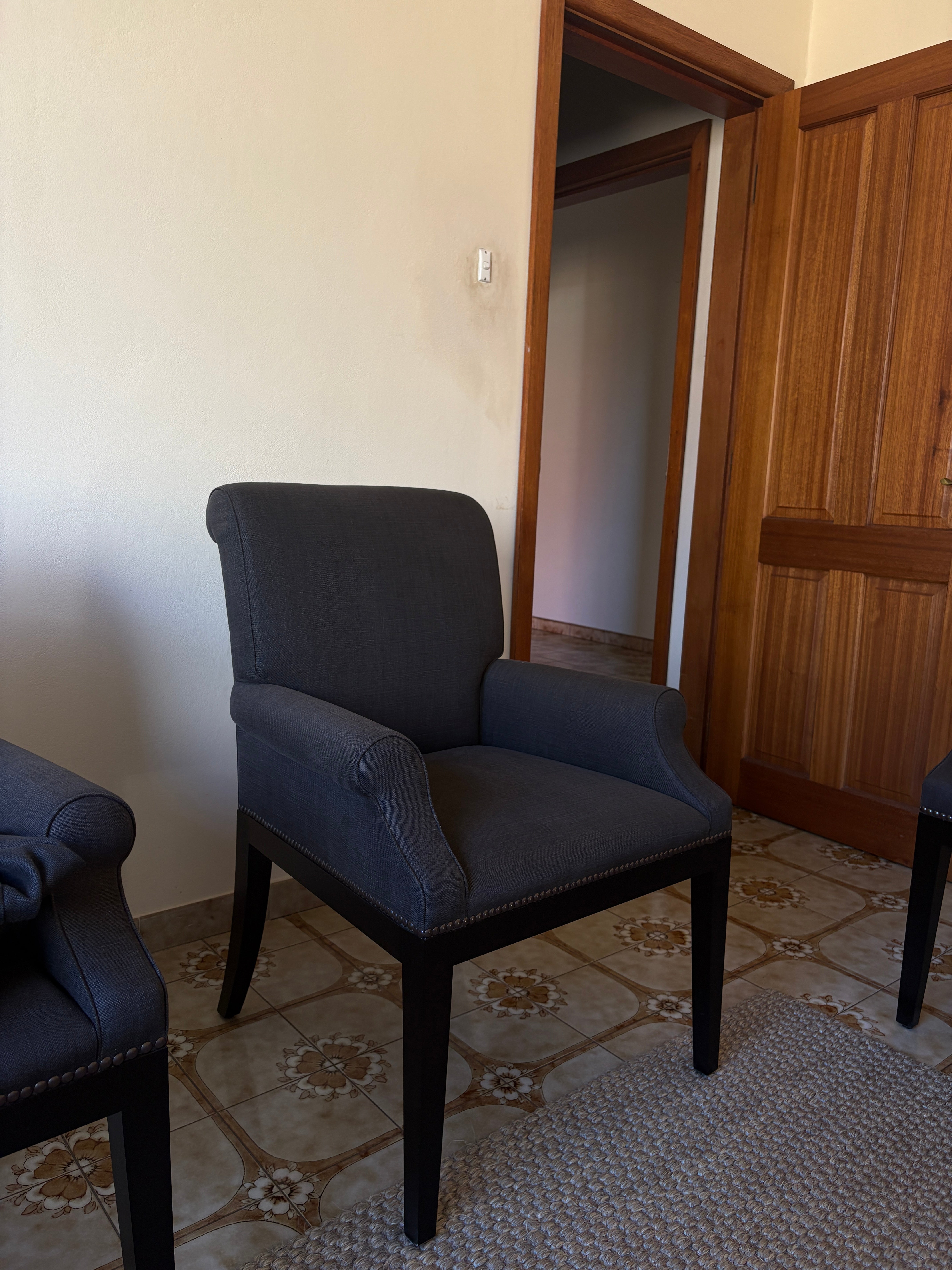 Marco Meneguzzi Custom Dining Chairs, set of 8