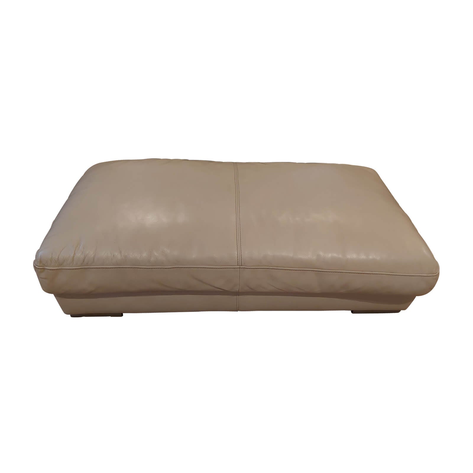 Kelvin Giormani Cream Leather Sofa