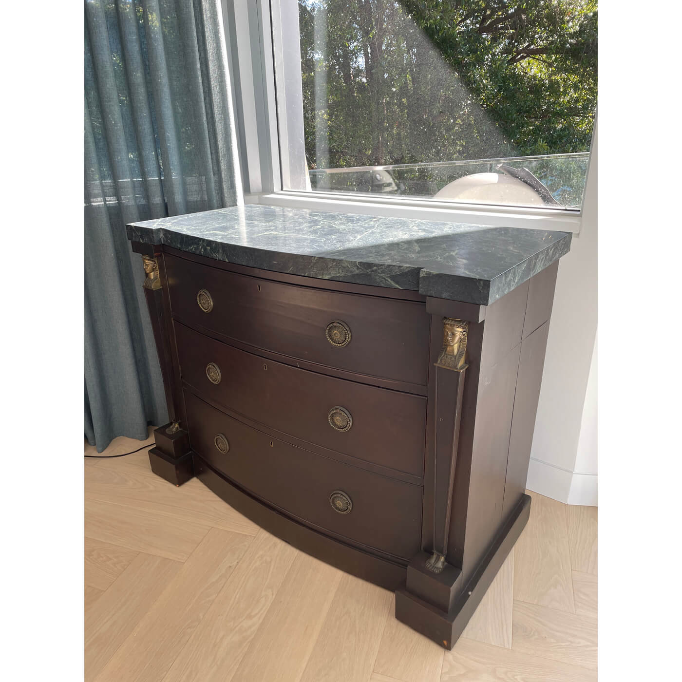 Two-Design-Lovers-Country-Trader-French-Empire-Antique-Commode