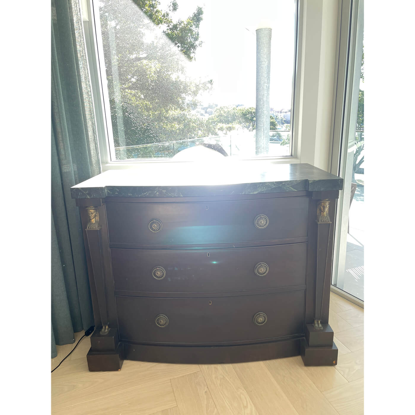 Two-Design-Lovers-Country-Trader-French-Empire-Antique-Commode