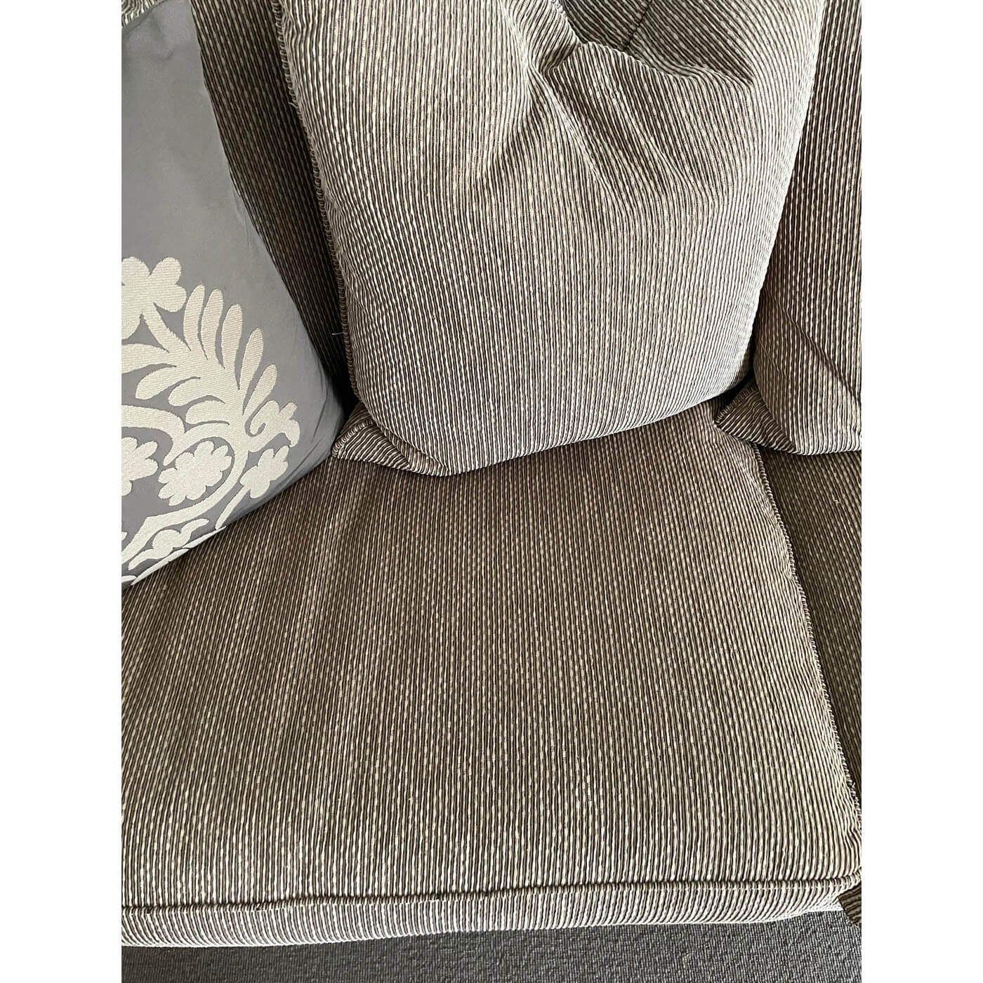 Custom 2.5 seater sofa with cushions