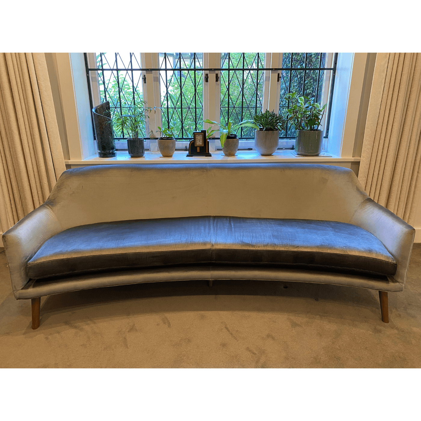 Two Design Lovers-Arthur-G-Curved-Velvet-Sofa