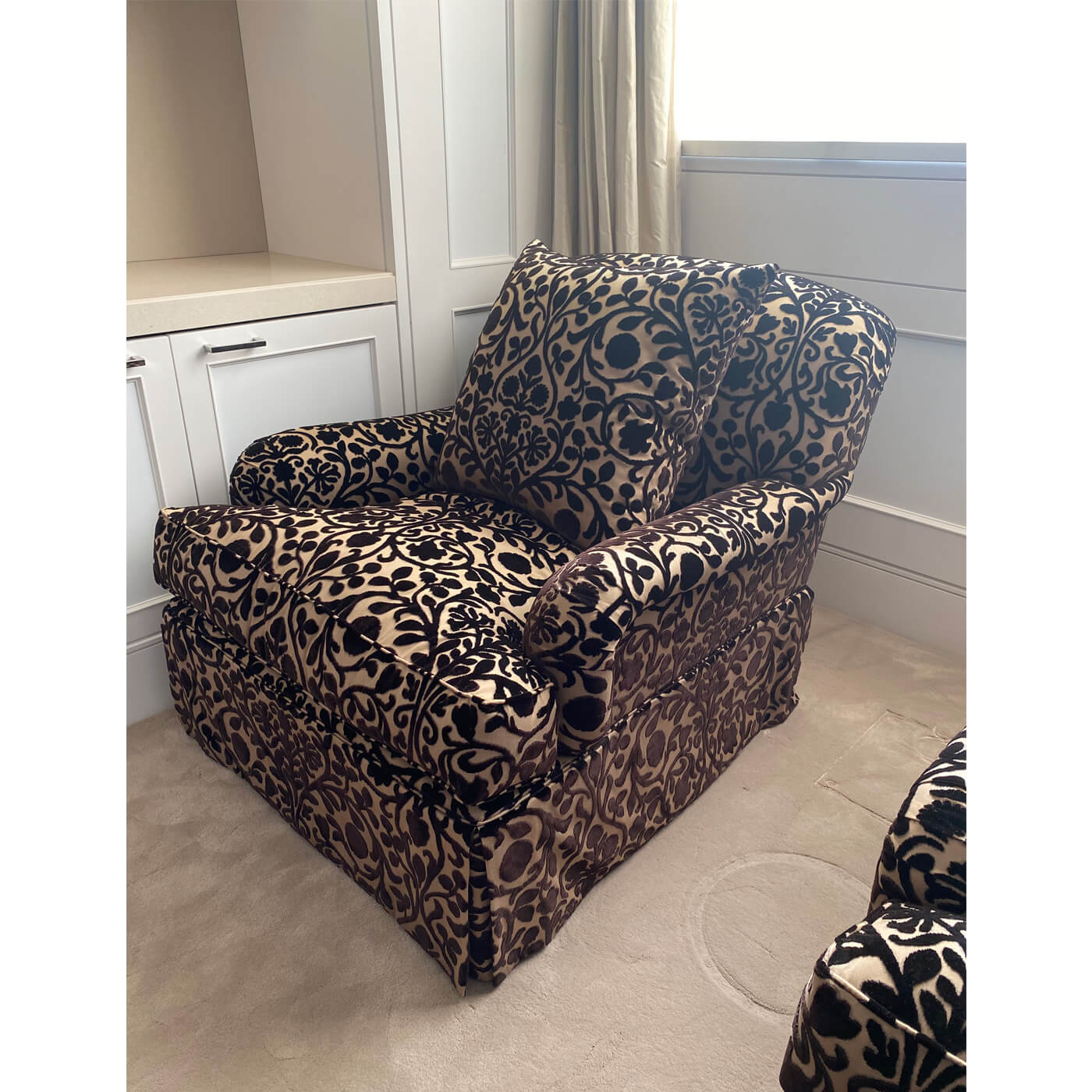 Ottoman Leopard Swivel Chair Animal Print Chairs And Ottomans Buy