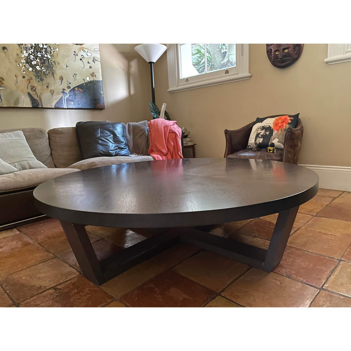 B&B Italia round coffee table