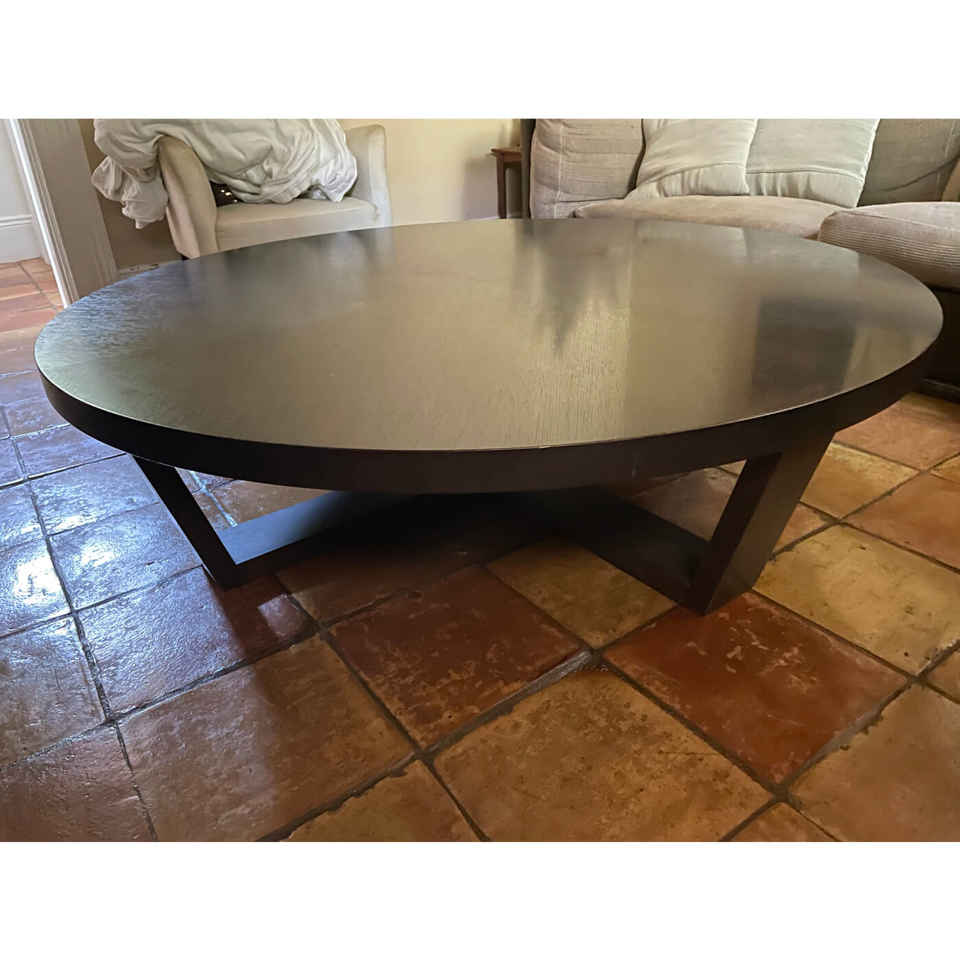 B&B Italia round coffee table