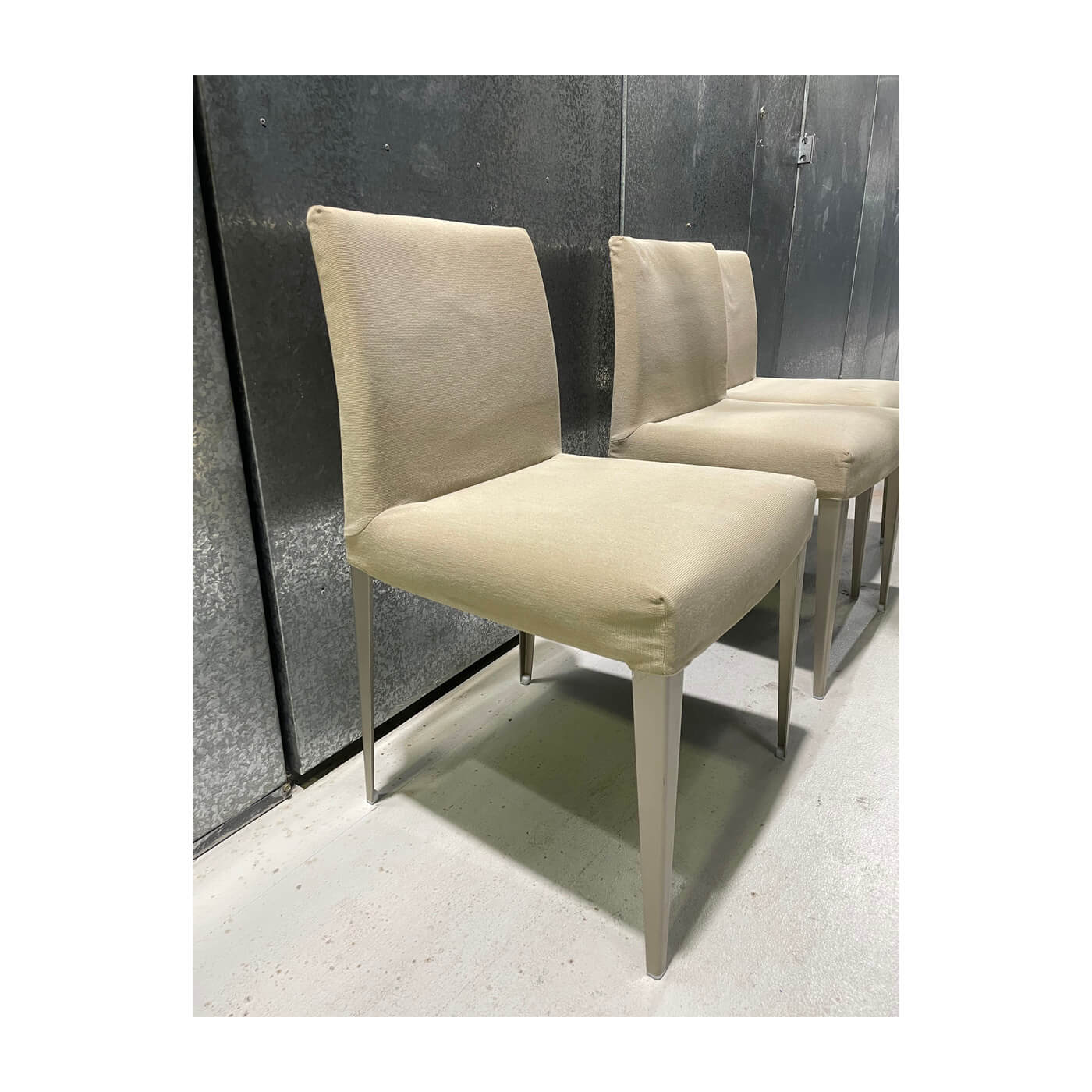 B&B Italia Melandra chair in beige, set of 6