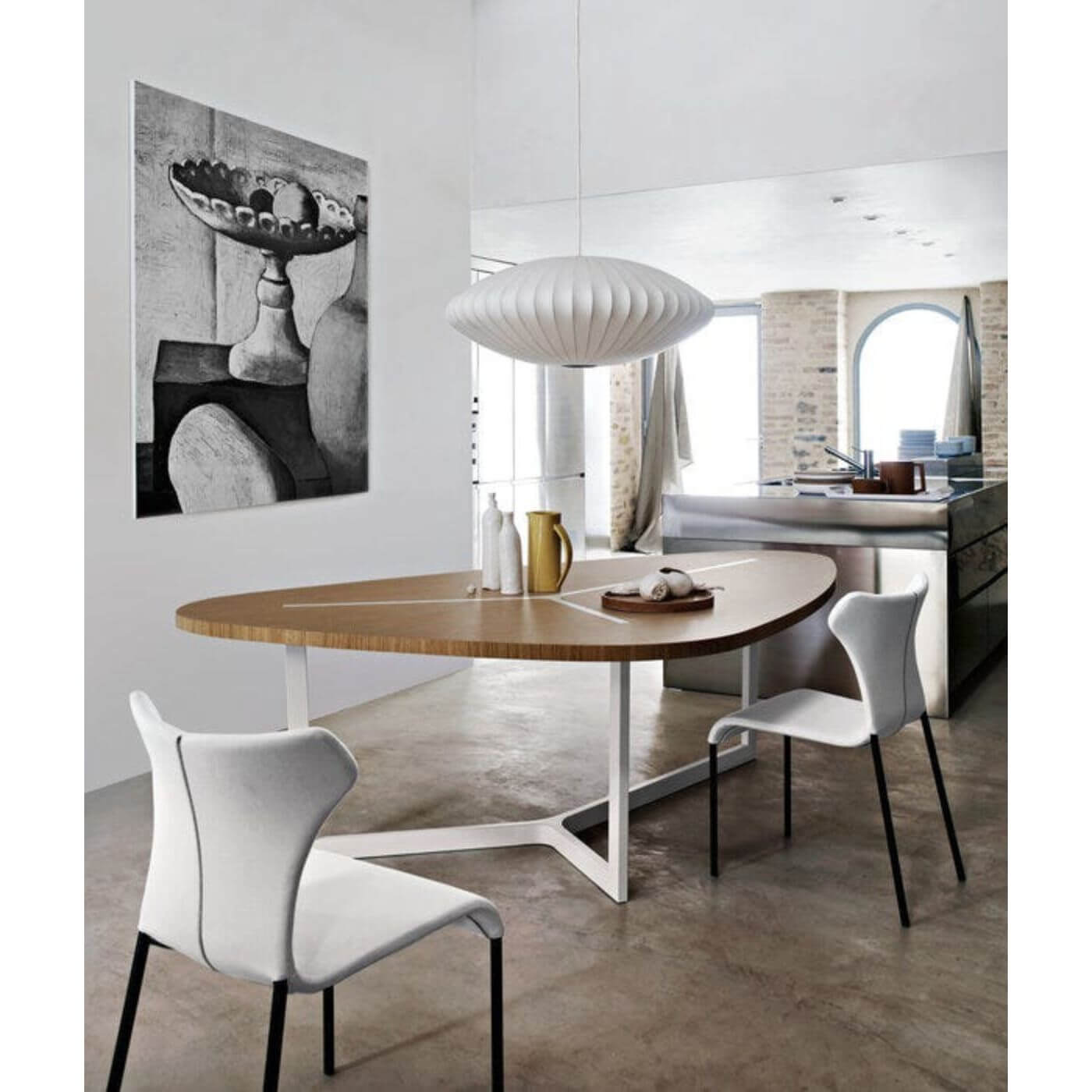 Two-Design-Lovers-B&BItalia-Seven-Dining-Table