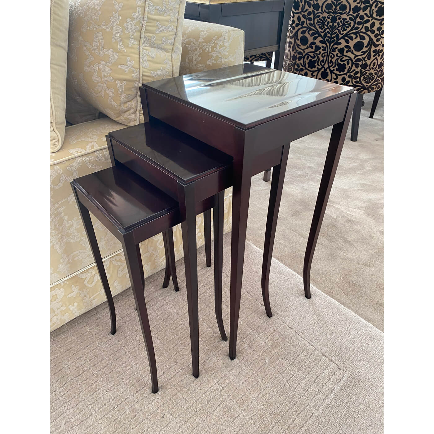 Barbara Barry for Baker nest of side tables