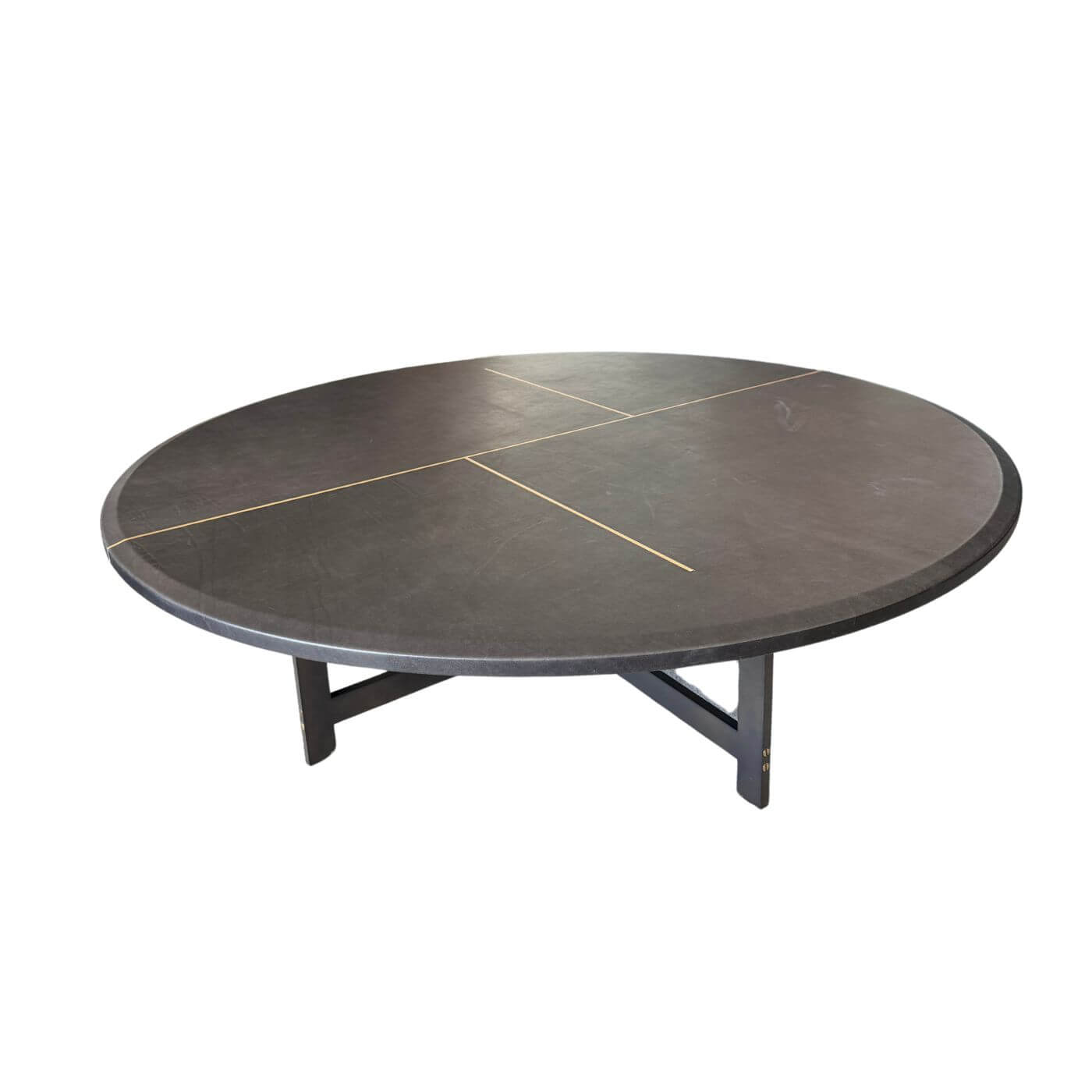 Two-Design-Lovers-Baxter-Leather-Coffee-table-round