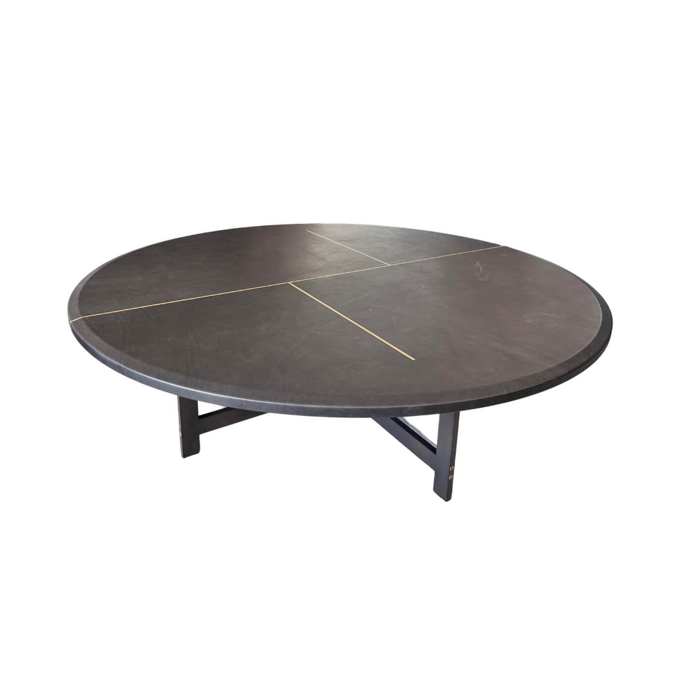 Two-Design-Lovers-Baxter-Leather-Coffee-table-round