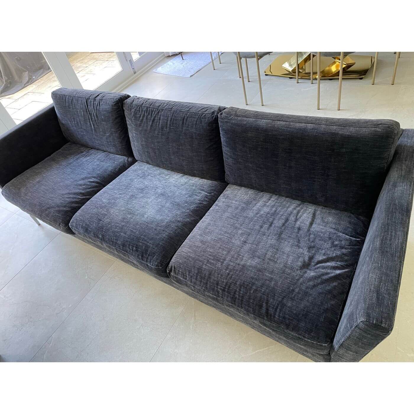 Two-Design-Lovers-BoConcept-dark-blue-Osaka-2.5-seater-sofa