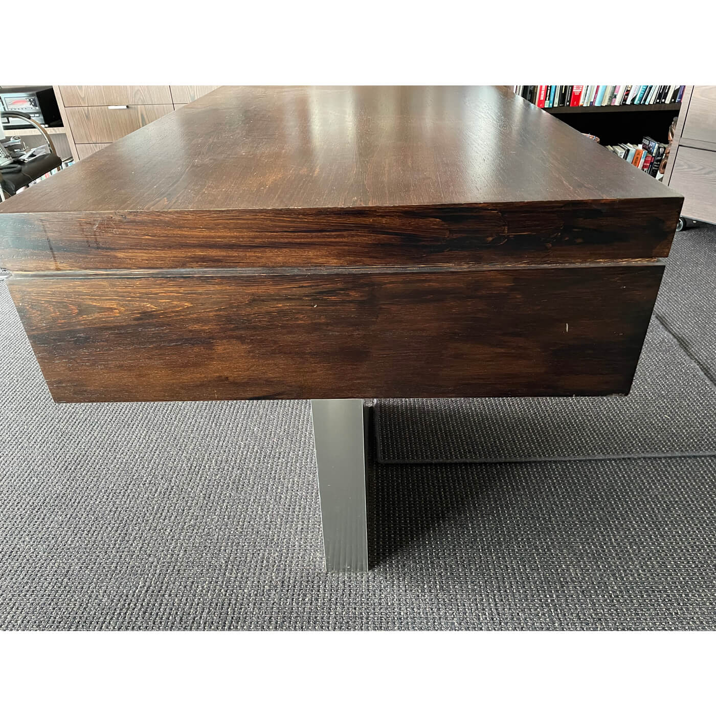 Desk in brutalist style