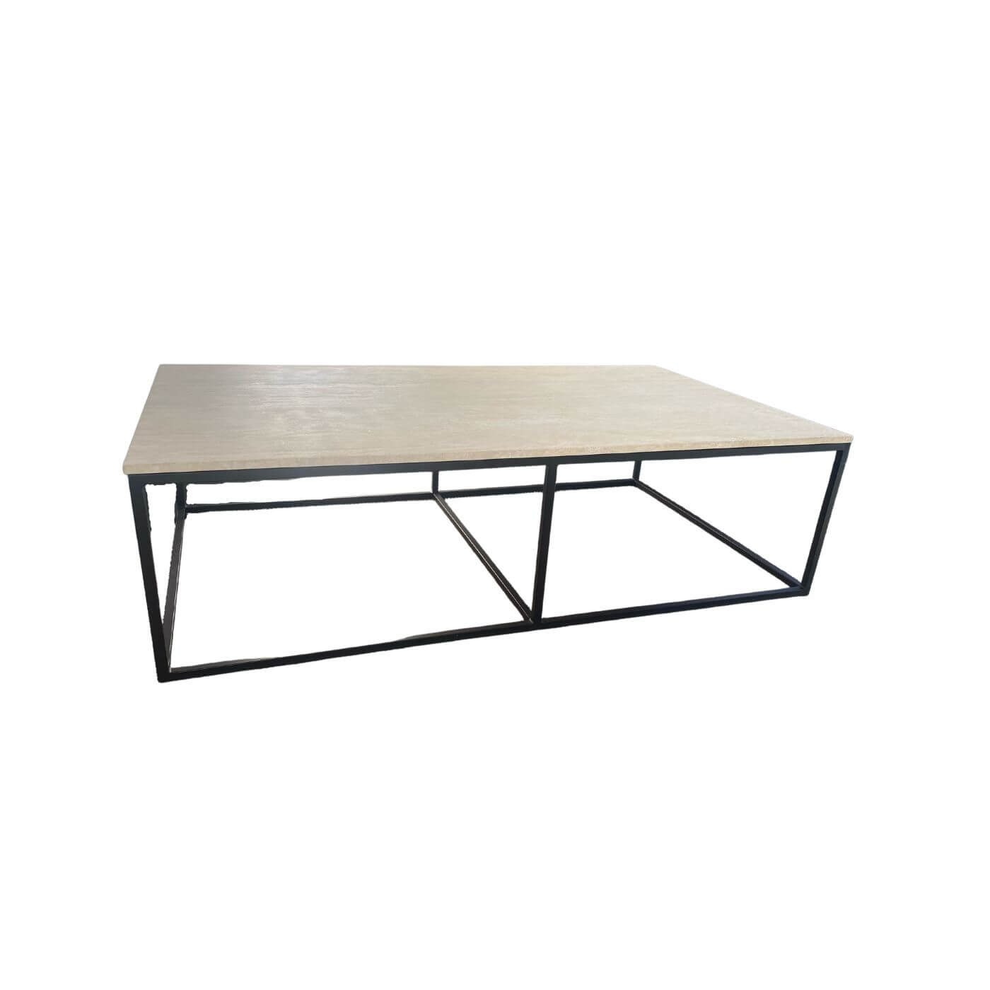 Coco Republic Coffee Table with travertine top