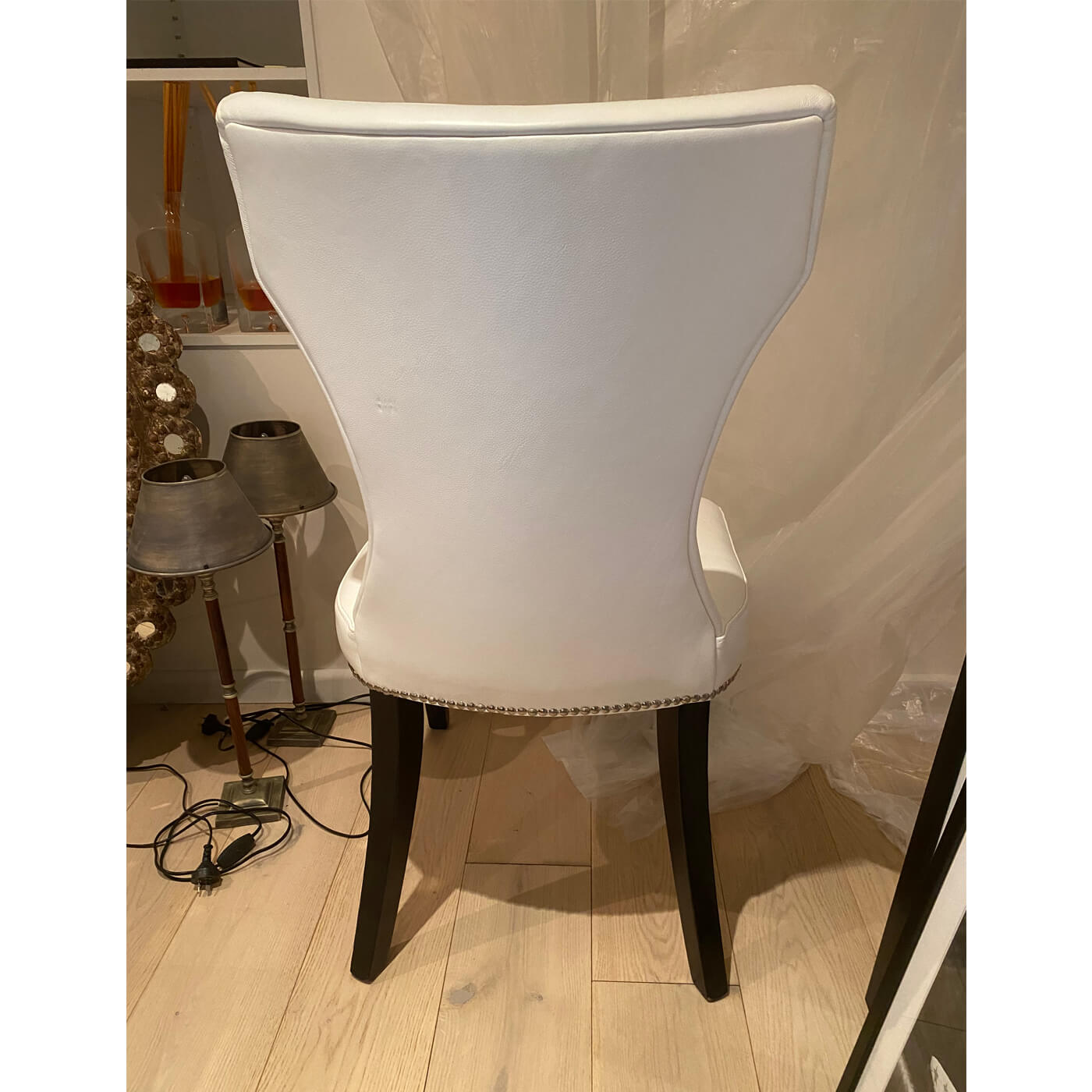 Two-Design-Lovers-Cream-leather-dining-chairs-x16