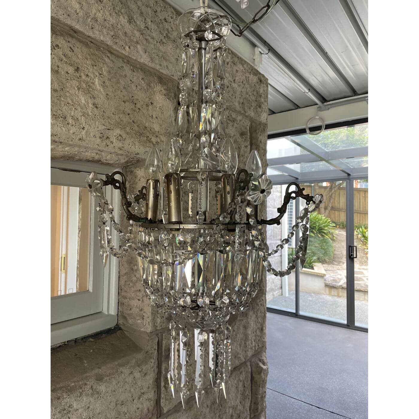 Crystal chandelier