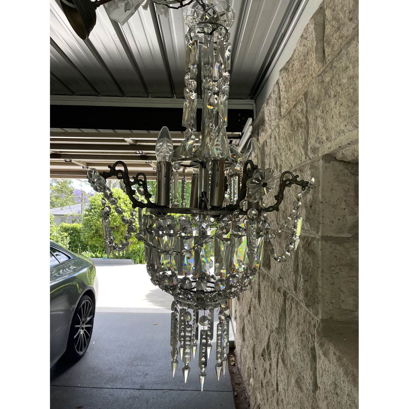 Crystal chandelier