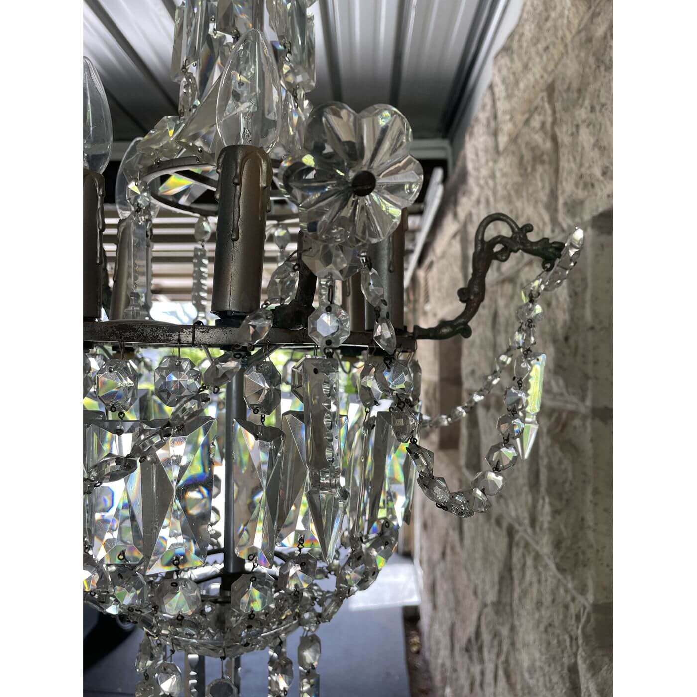 Crystal chandelier