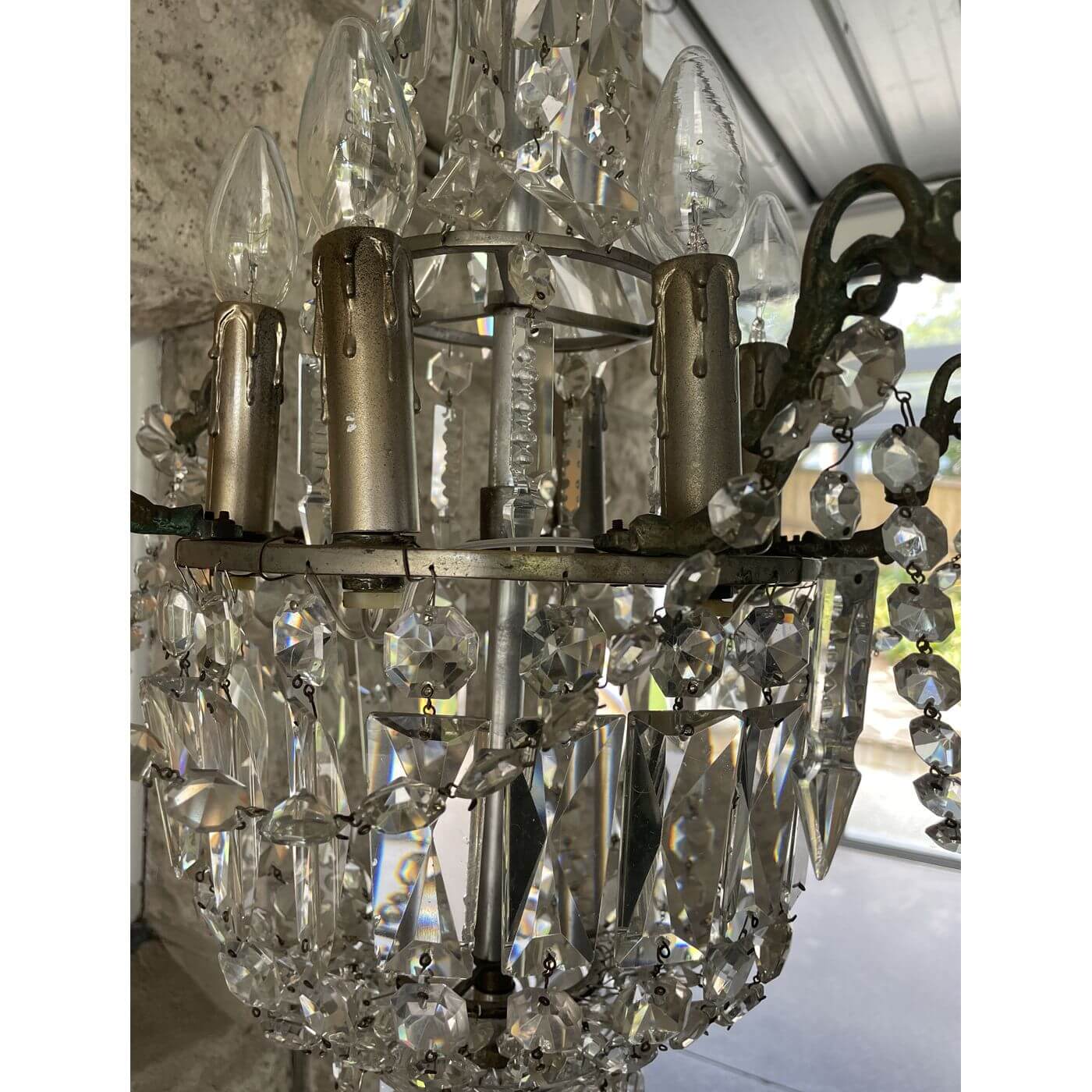 Crystal chandelier