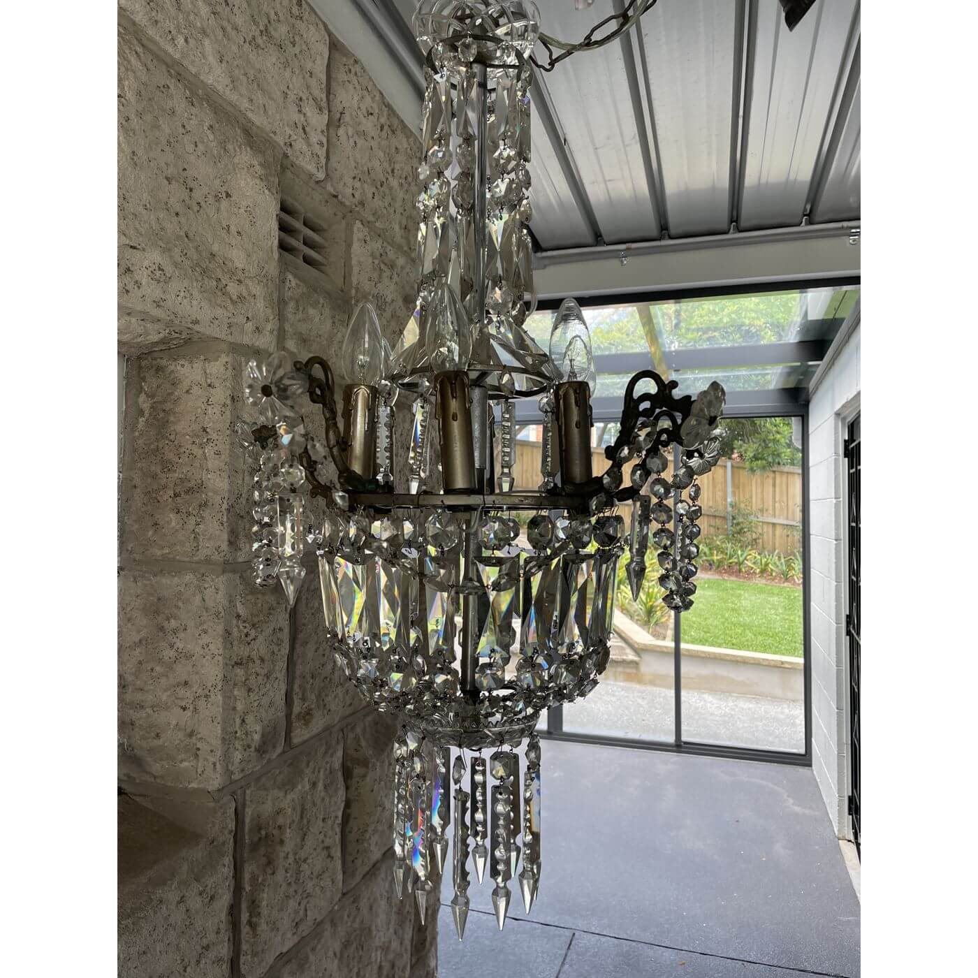 Crystal chandelier