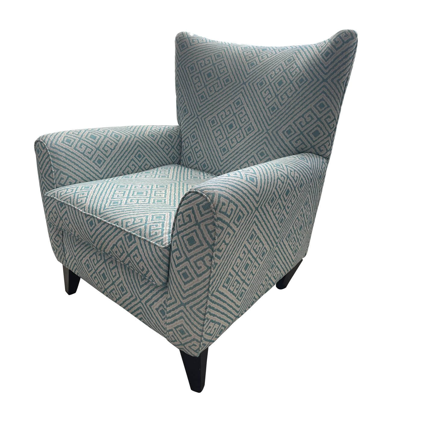 Custom upholstered armchair