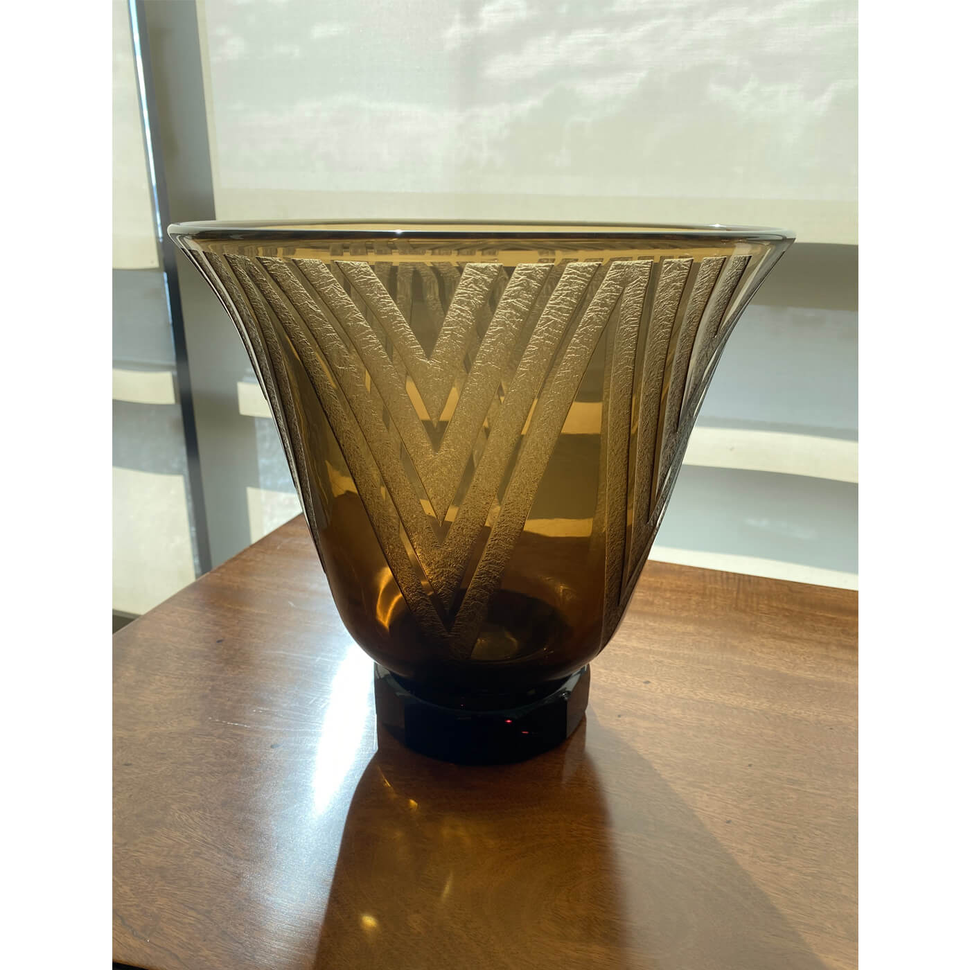 Daum art deco vase