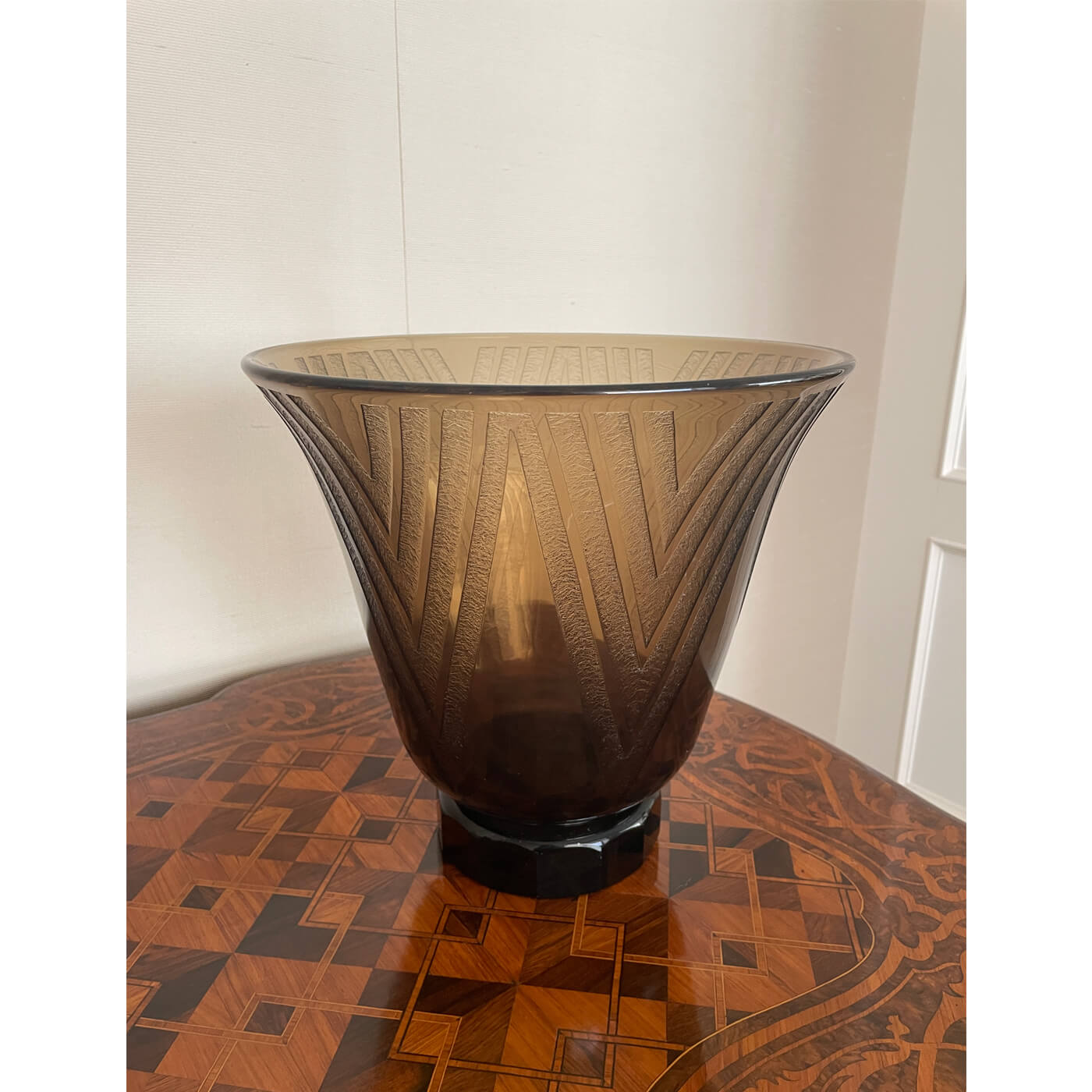 Daum art deco vase