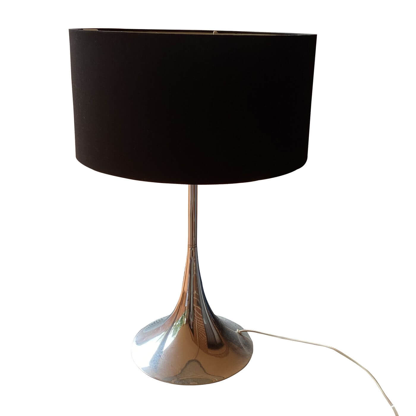 Frandsen Black & Silver Table Lamp