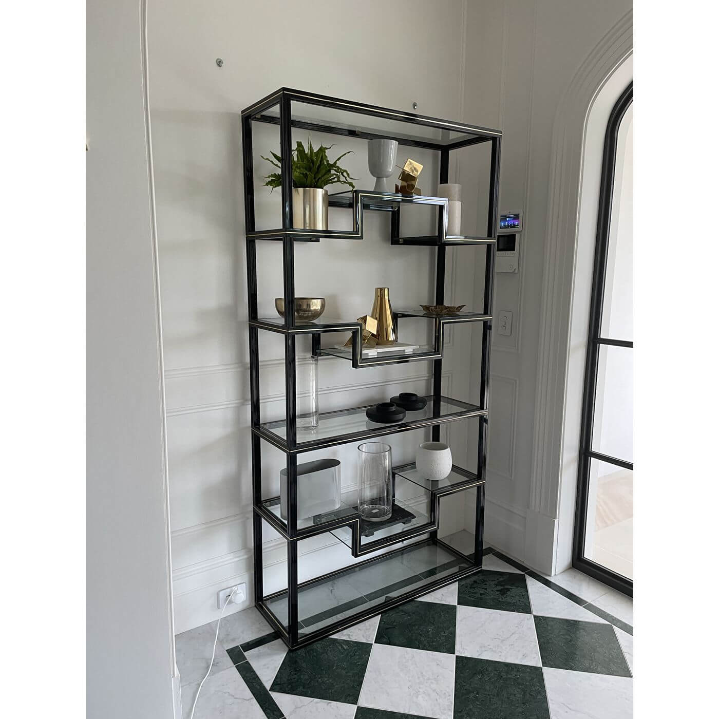 Etagere display cabinet