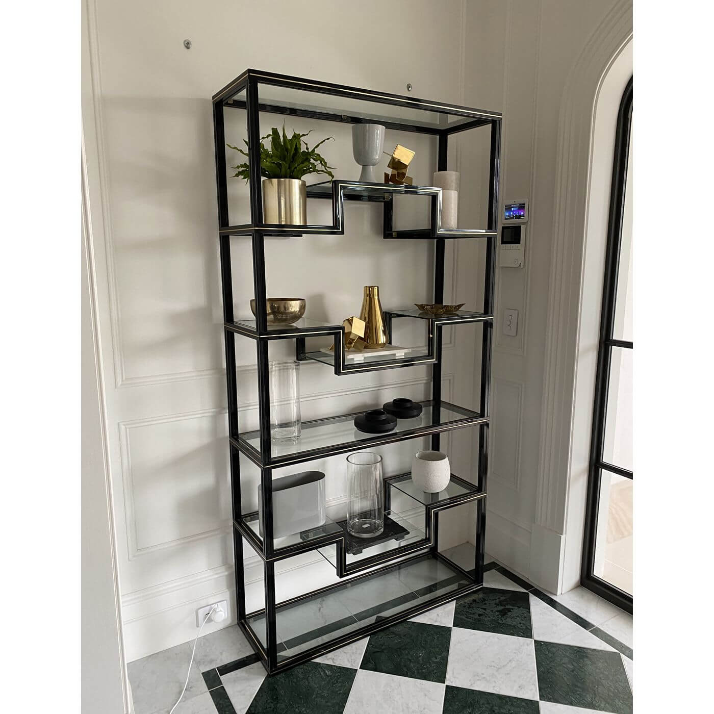 Etagere display cabinet