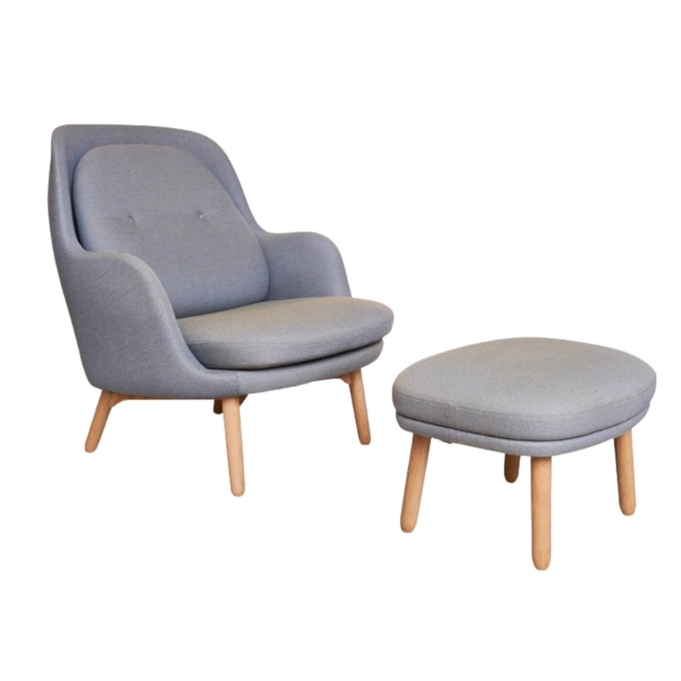 Two-Design-Lovers-Fritz Hansen-JH4-Easy Chair