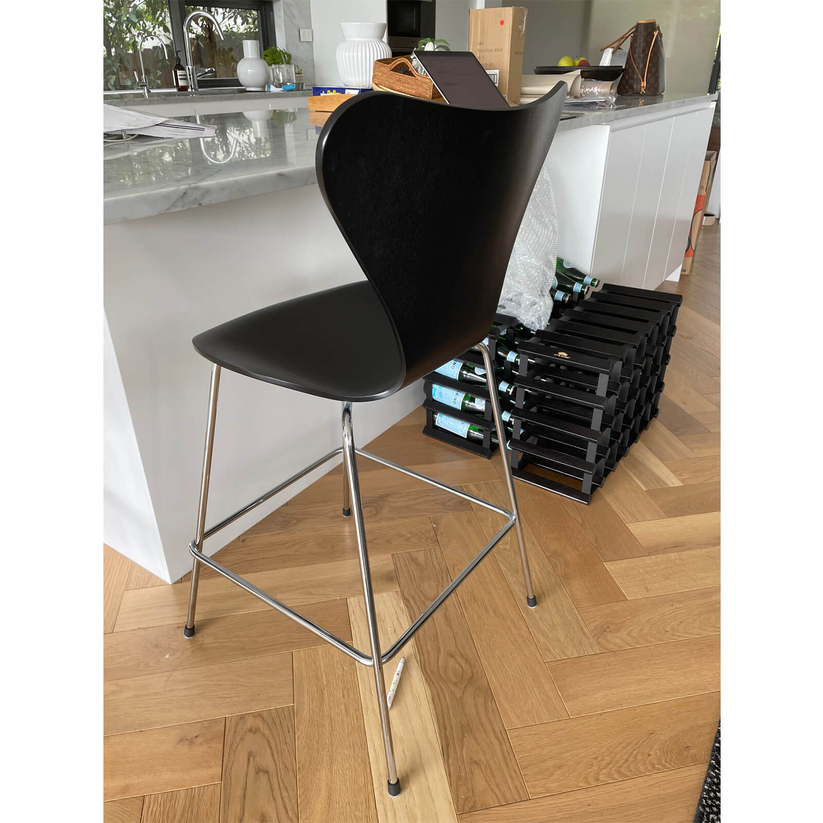 Fritz Hansen Series 7 Bar Stools x3 ($3,038)