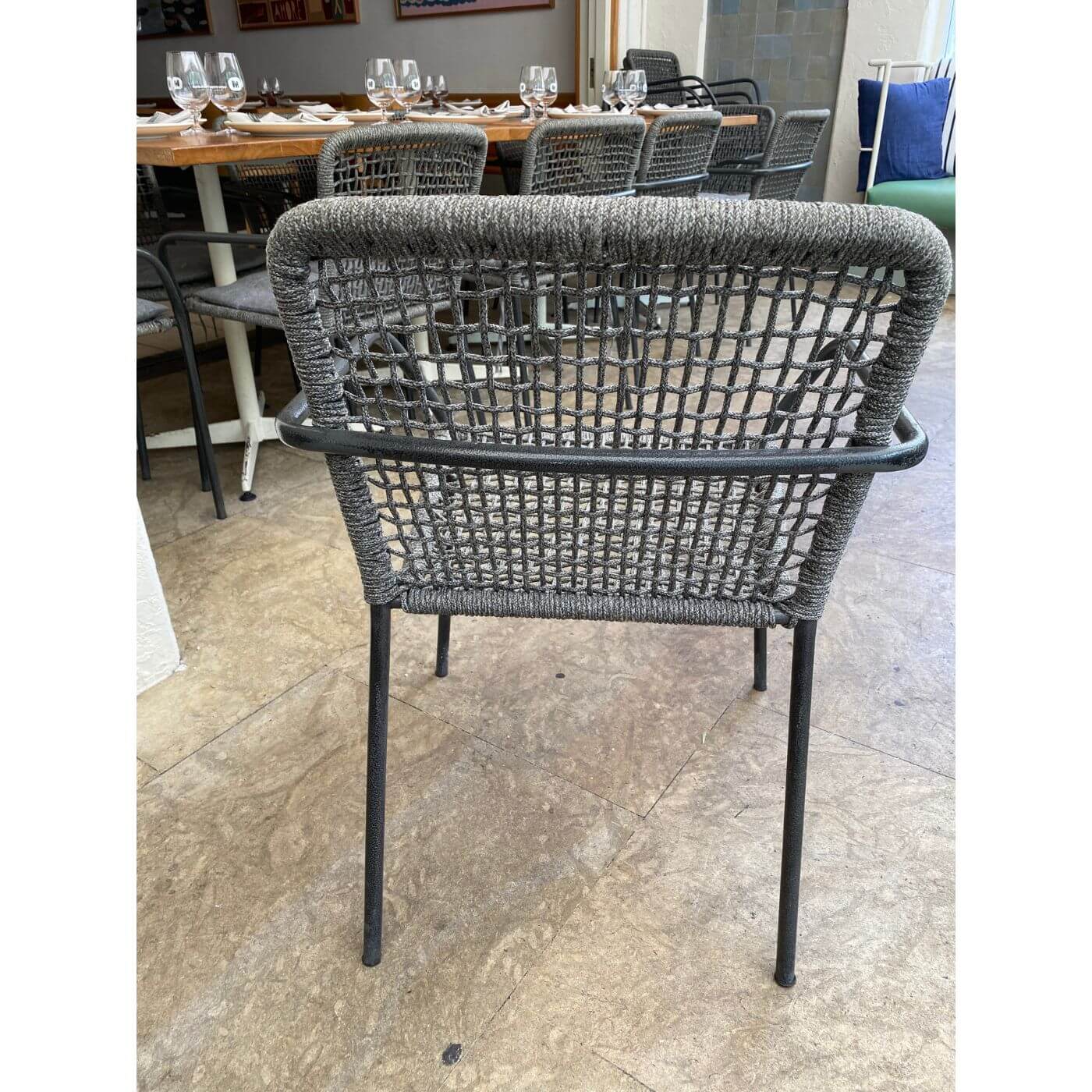 Two Design Lovers Grey-Rope-Outside-Chair