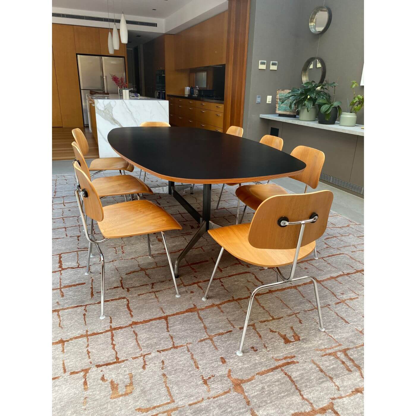 Herman Miller DCM Dining Chairs set of 4