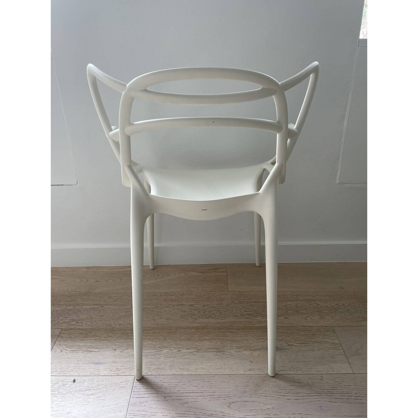 Kartell Masters white chairs, set of 4