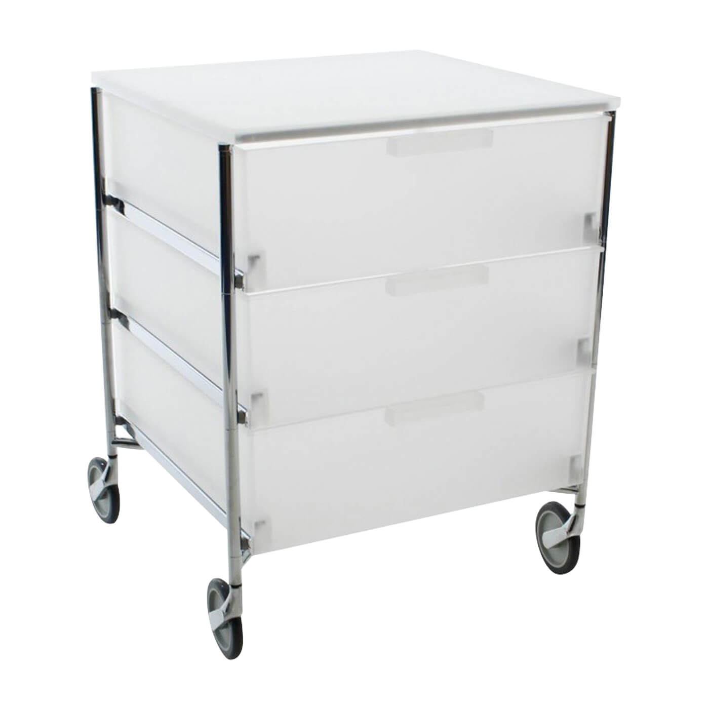 Kartell Mobil drawers iced semi transparent