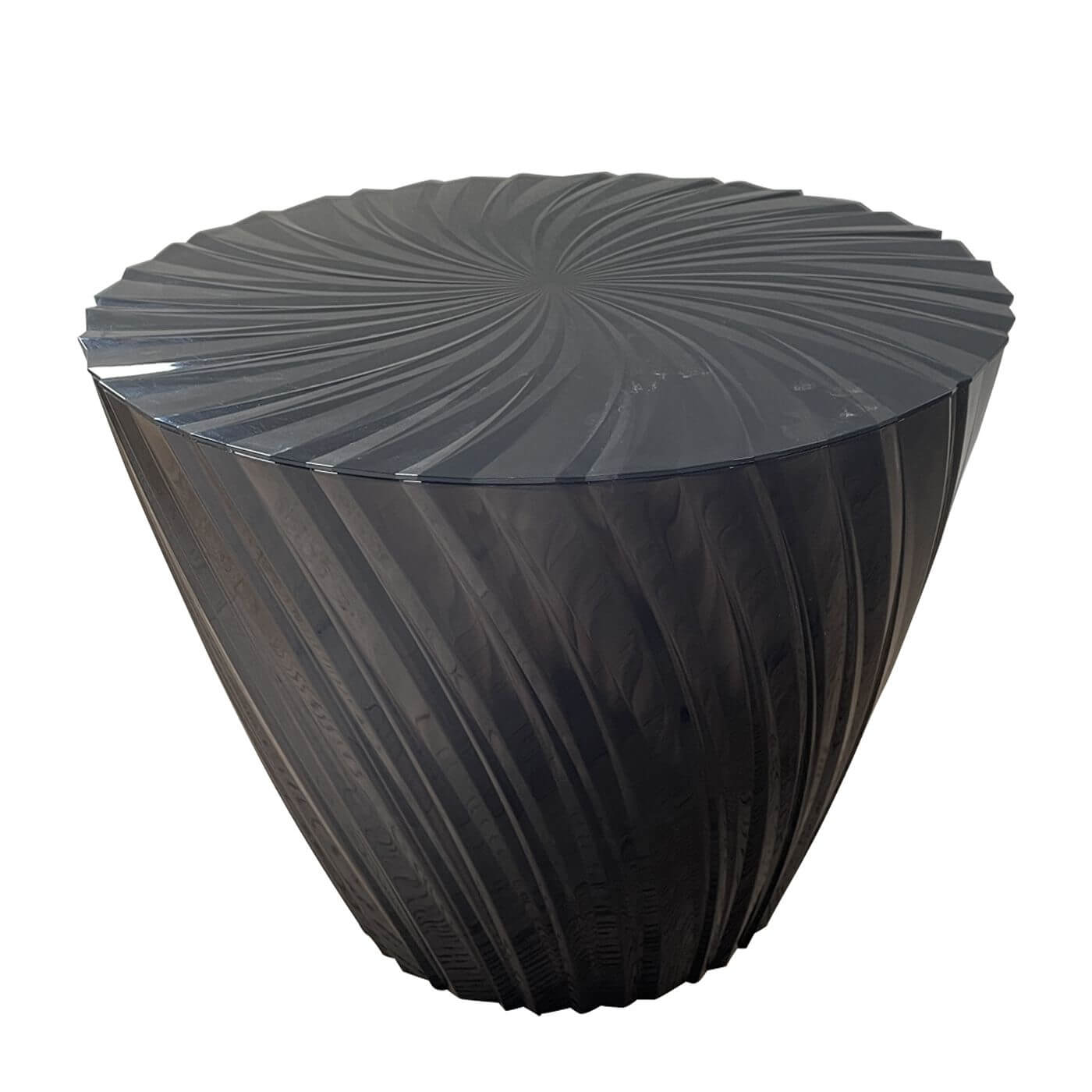 Kartell Sparkle side table, smoke