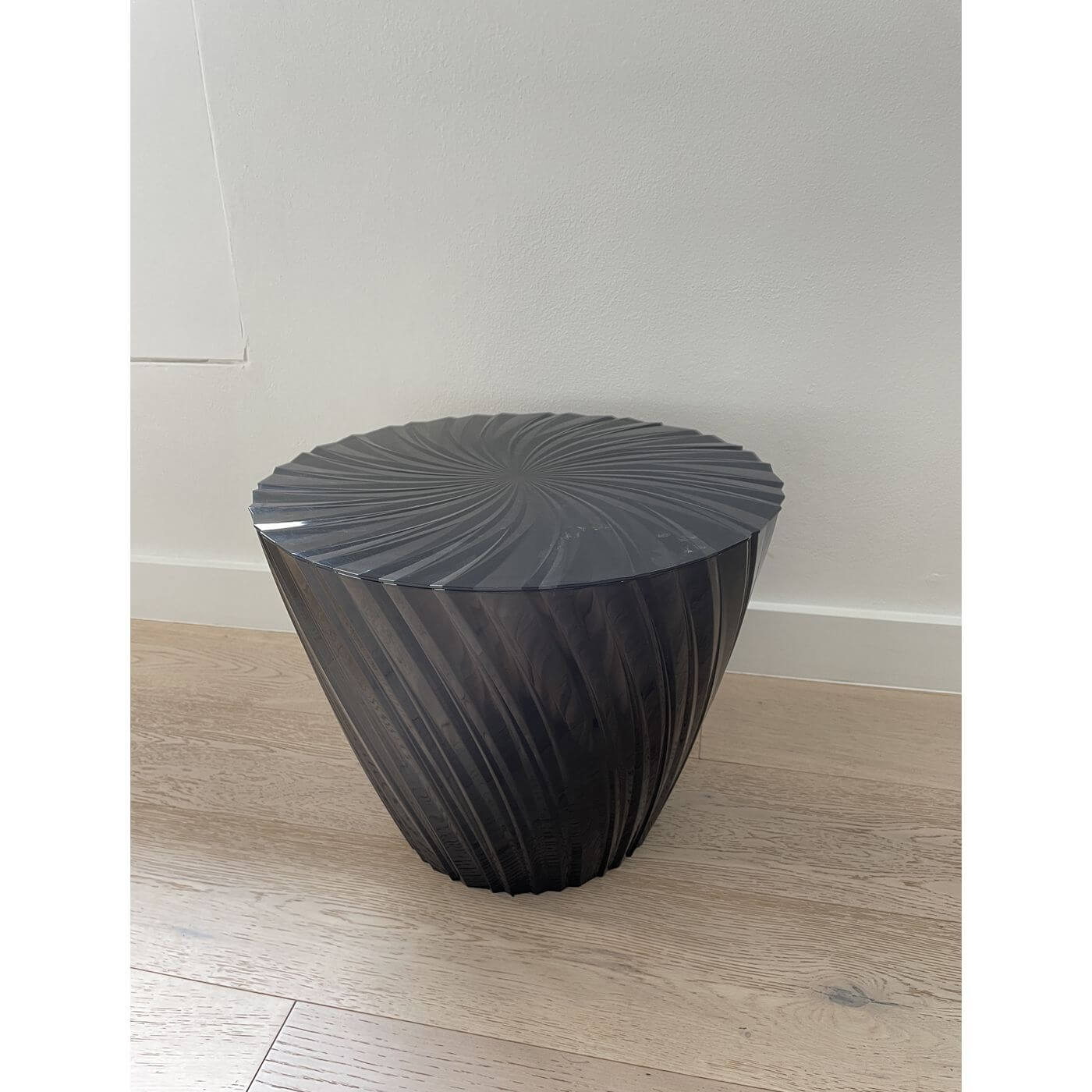 Kartell Sparkle side table, smoke