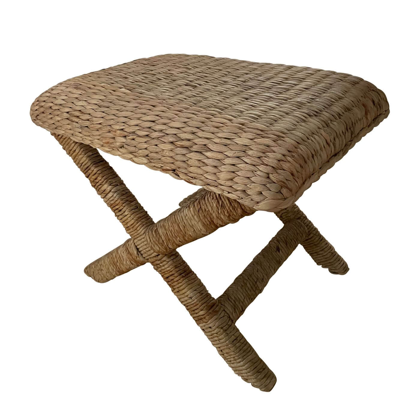 Two Design Lovers Laguna Cross Leg Stool by Xavier Furniture