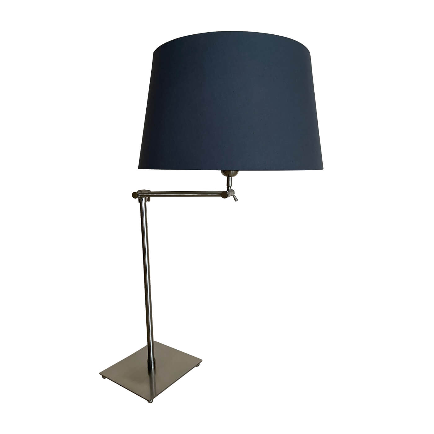 Lamp with grey shade