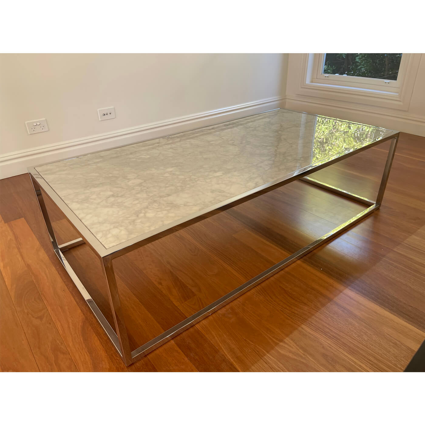 Marble coffee table