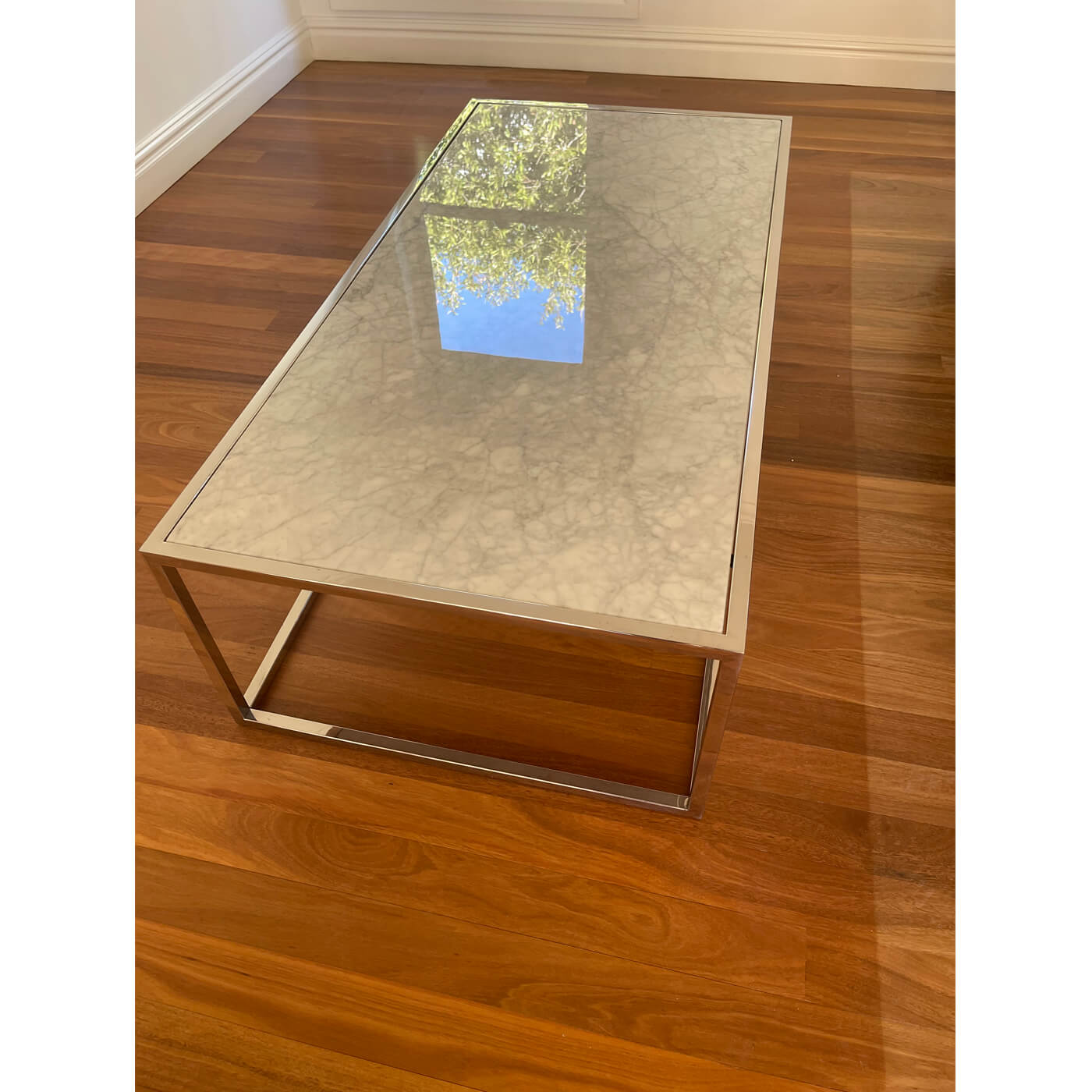 Marble coffee table