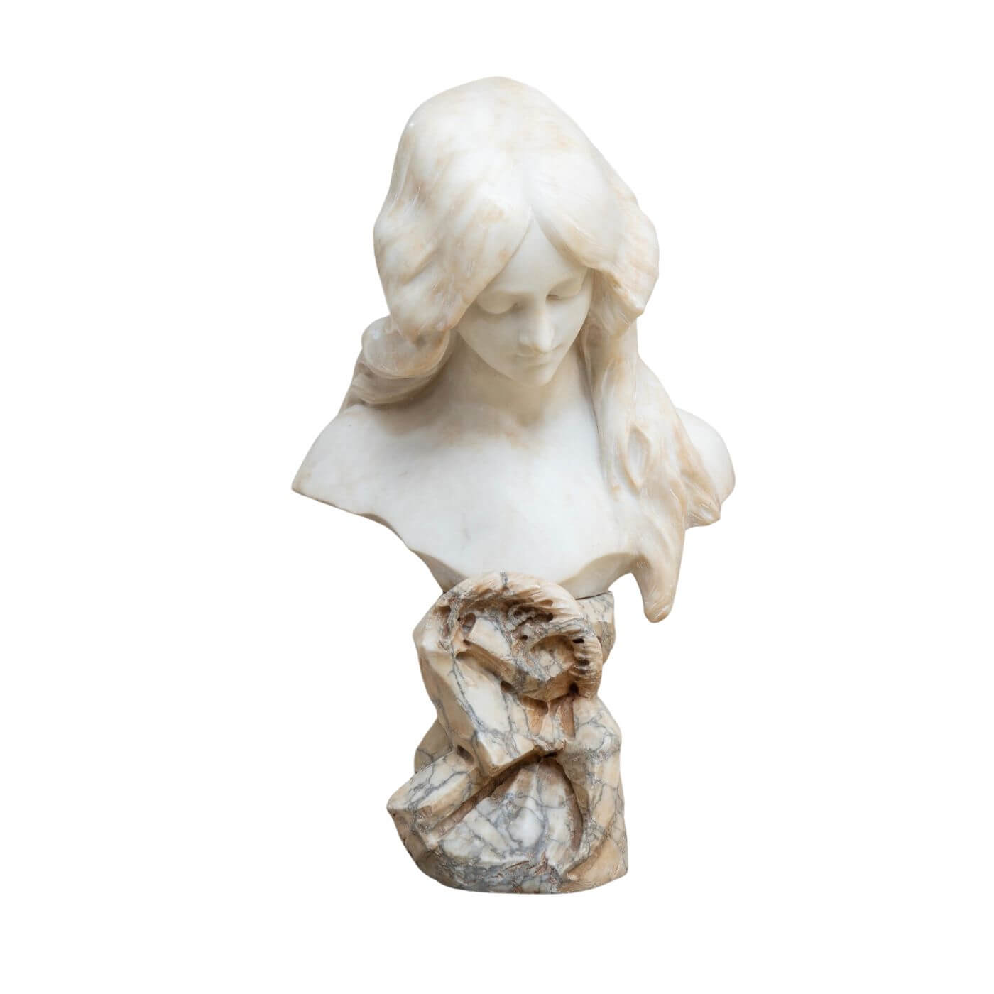 Two-Design-Lovers-Marble-Female-Bust