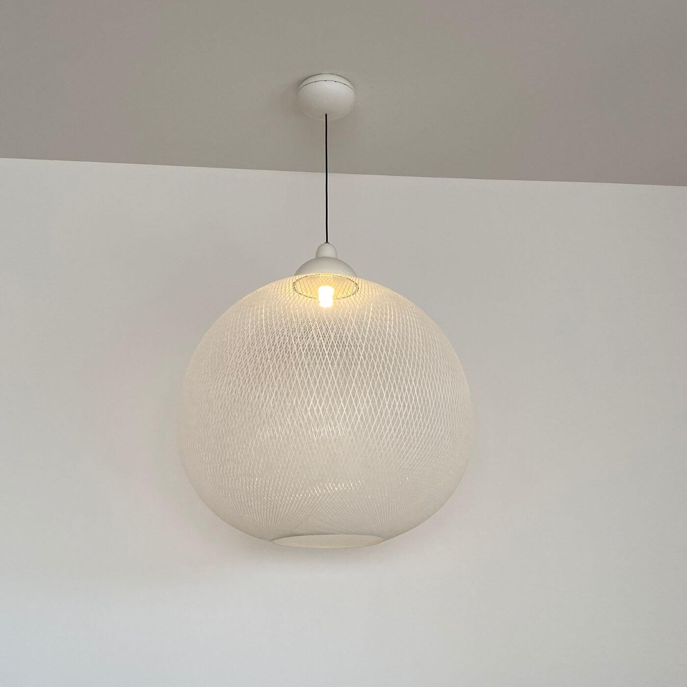 Two-Design-Lovers-Moooi-Non-Random-Large-Suspension-Lamp-White