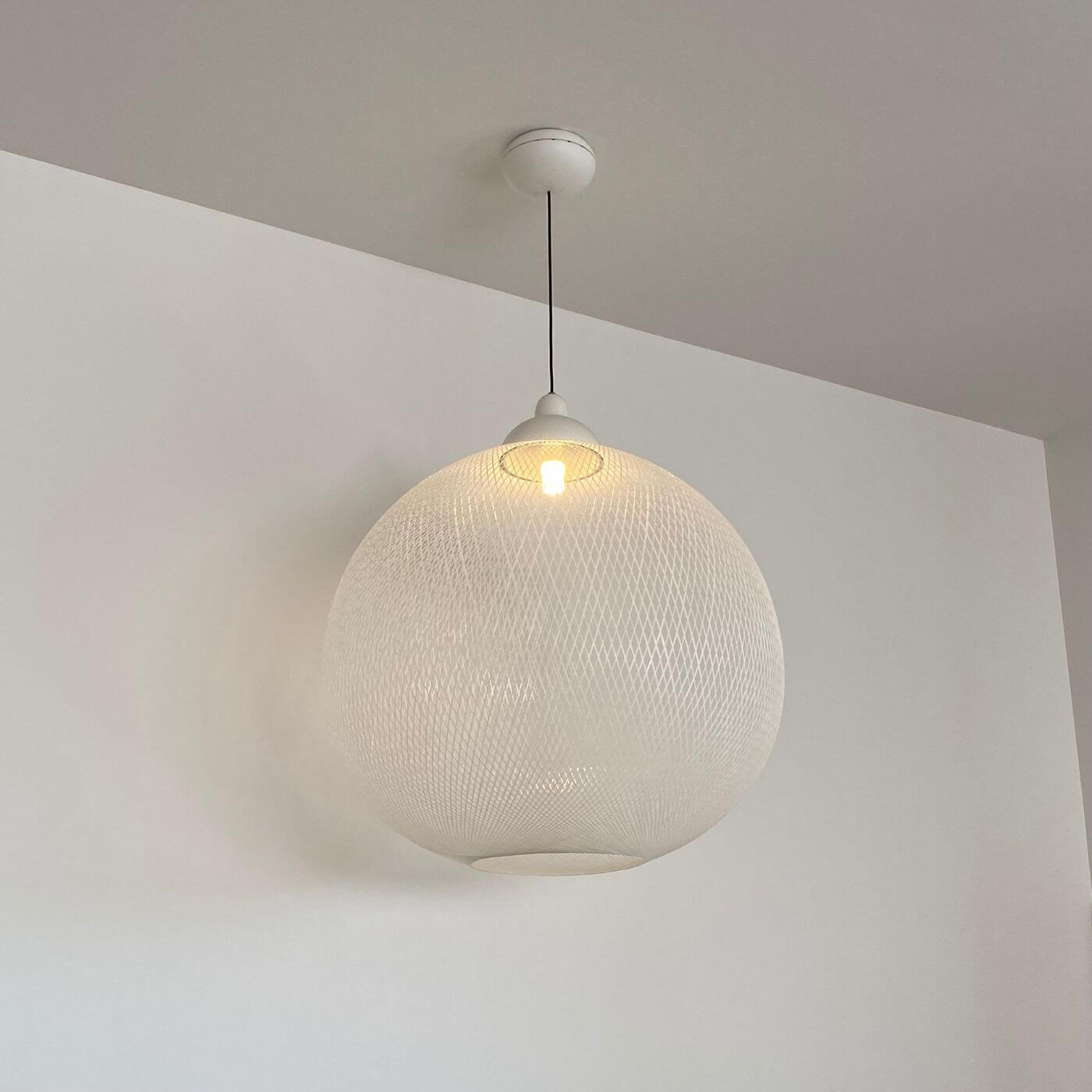 Two-Design-Lovers-Moooi-Non-Random-Large-Suspension-Lamp-White