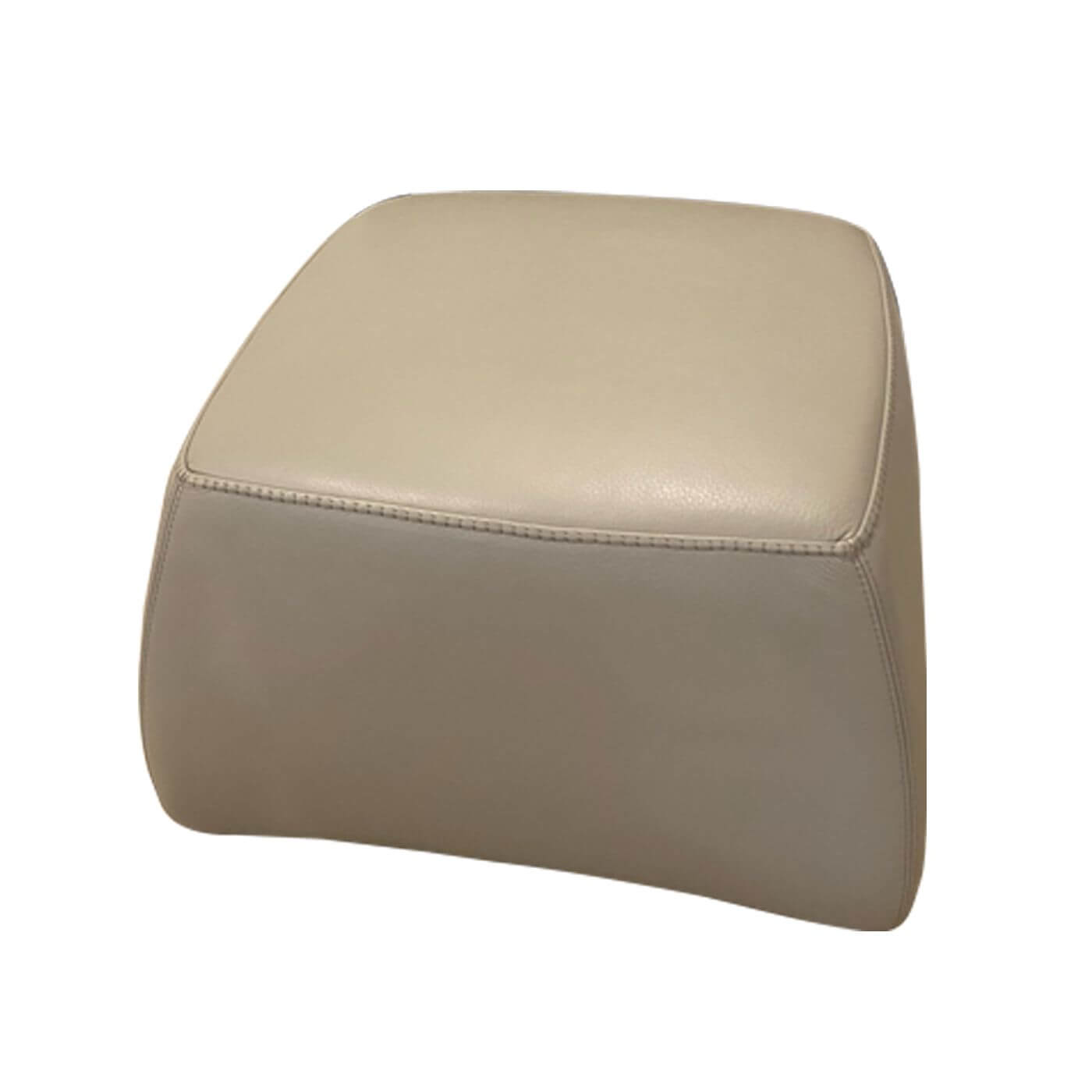 Natuzzi Bis Leather Ottoman