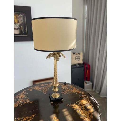 Two-Design-Lovers-Palm-leaf-table-lamp