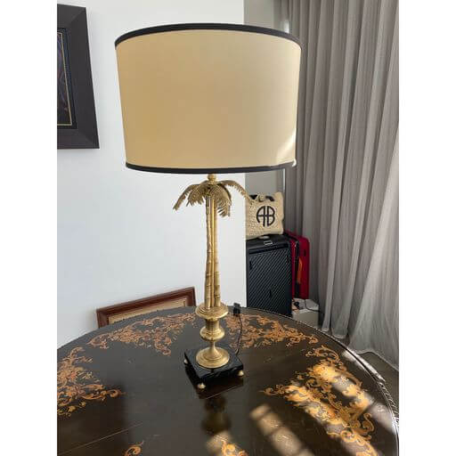 Two-Design-Lovers-Palm-leaf-table-lamp