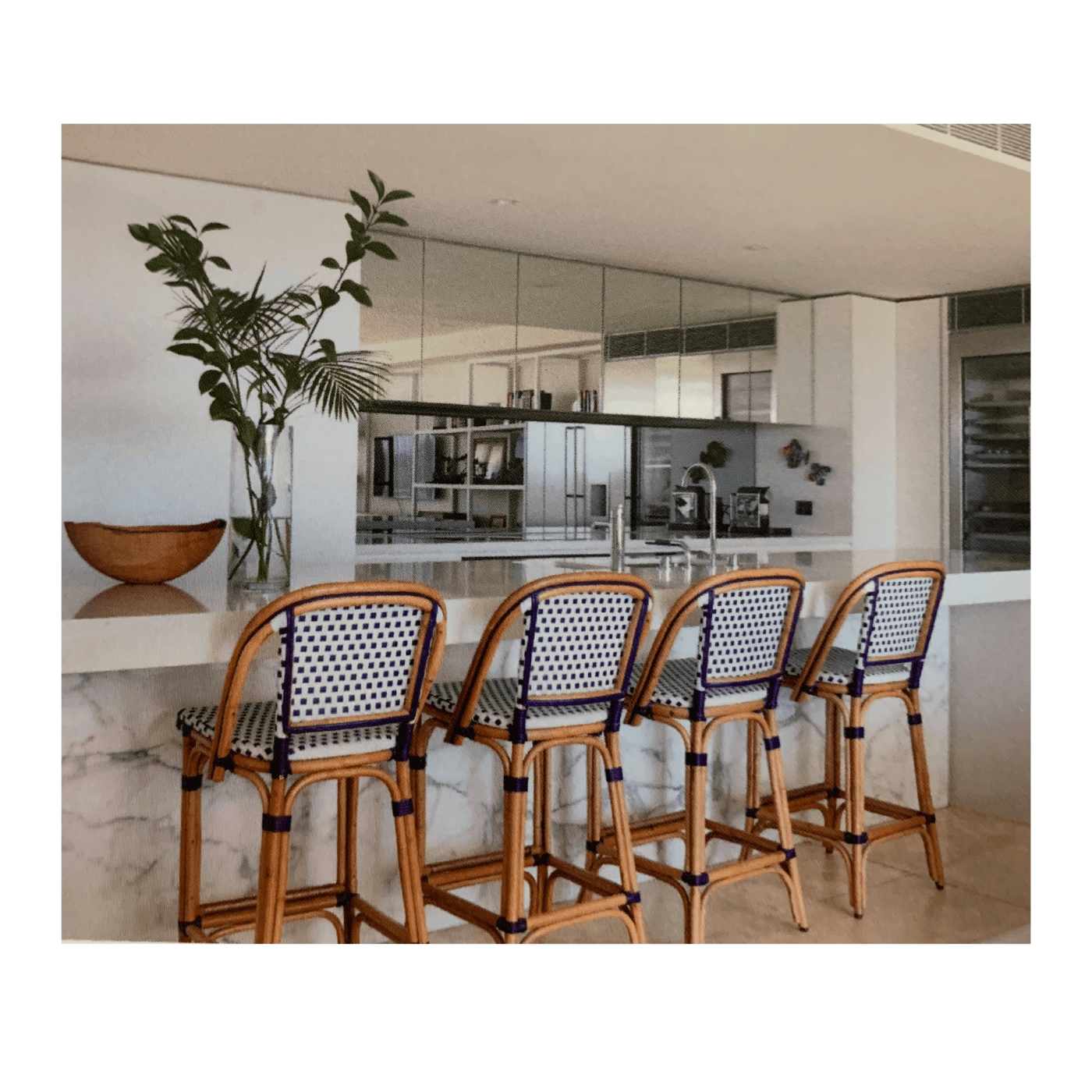 Parisian Bar Stools x 4