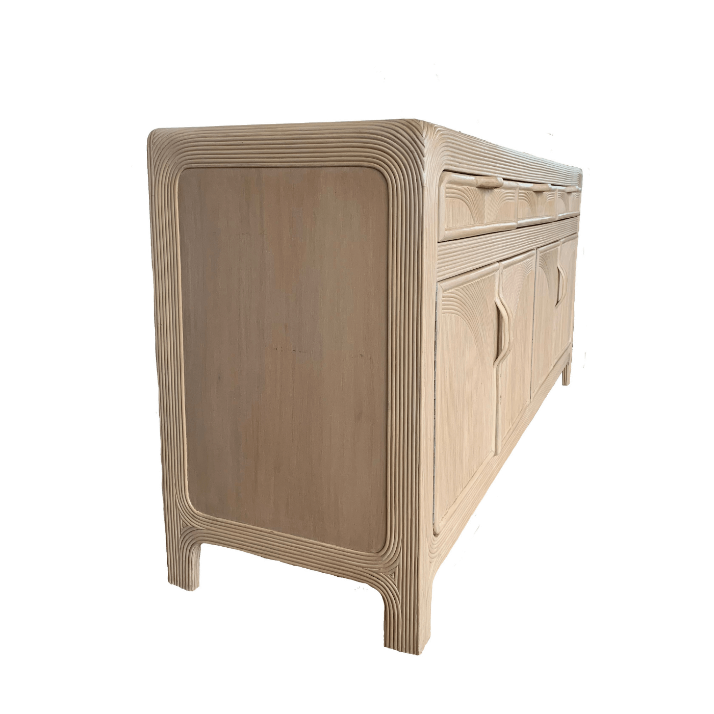 Pencil Reed Split Cane Sideboard