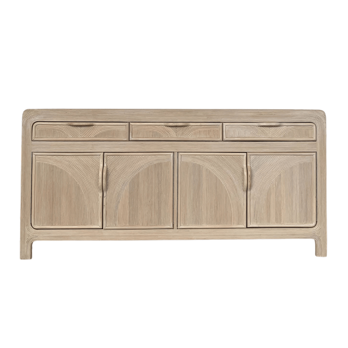 Pencil Reed Split Cane Sideboard